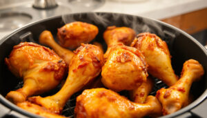 Air Fryer Pilon de Poulet: Cooking Time & Cri py Recipe